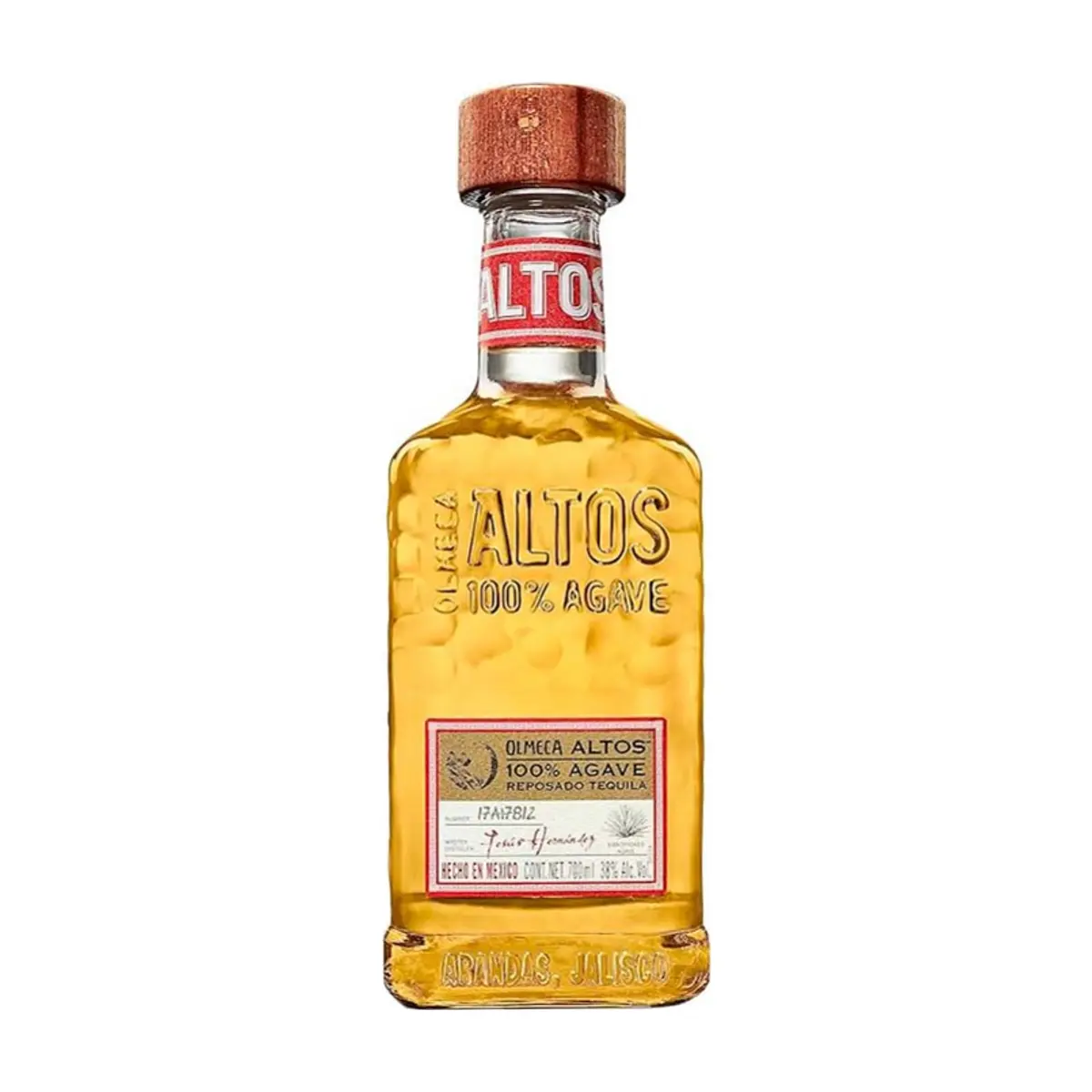 Tequila reposado 38 % vol Olmeca Altos (700 ml)