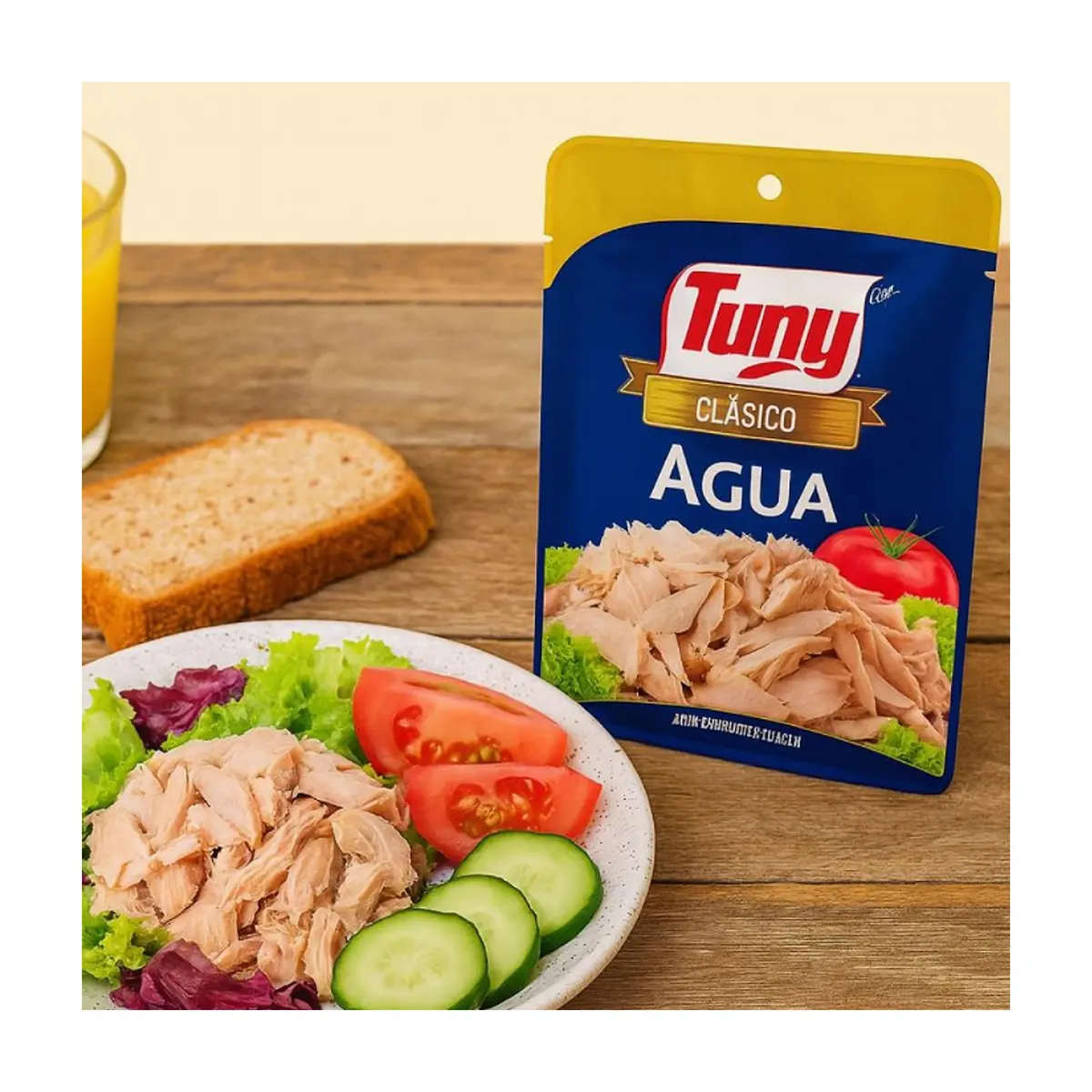Atún en hojuelas en agua clásico Tuny (2 x 75 g / 2.64) - Thumbnail 5
