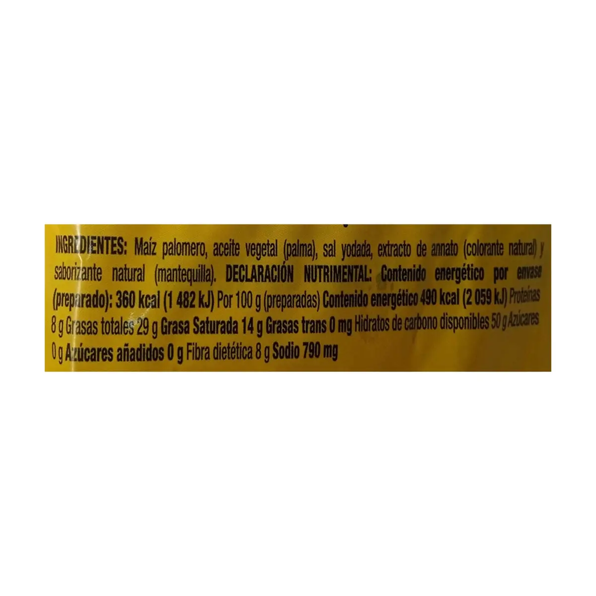 Palomitas de maíz sabor extra mantequilla para microondas ACT II (87 g / 3.06 oz) - Thumbnail 5