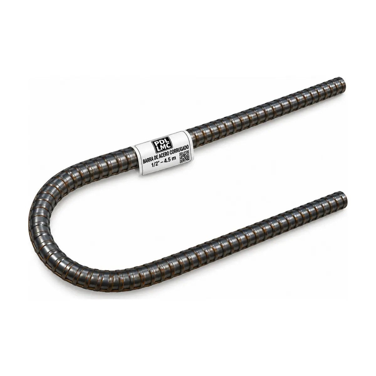Barra de acero corrugado de 1/2" PDL LMC (4.5 m)