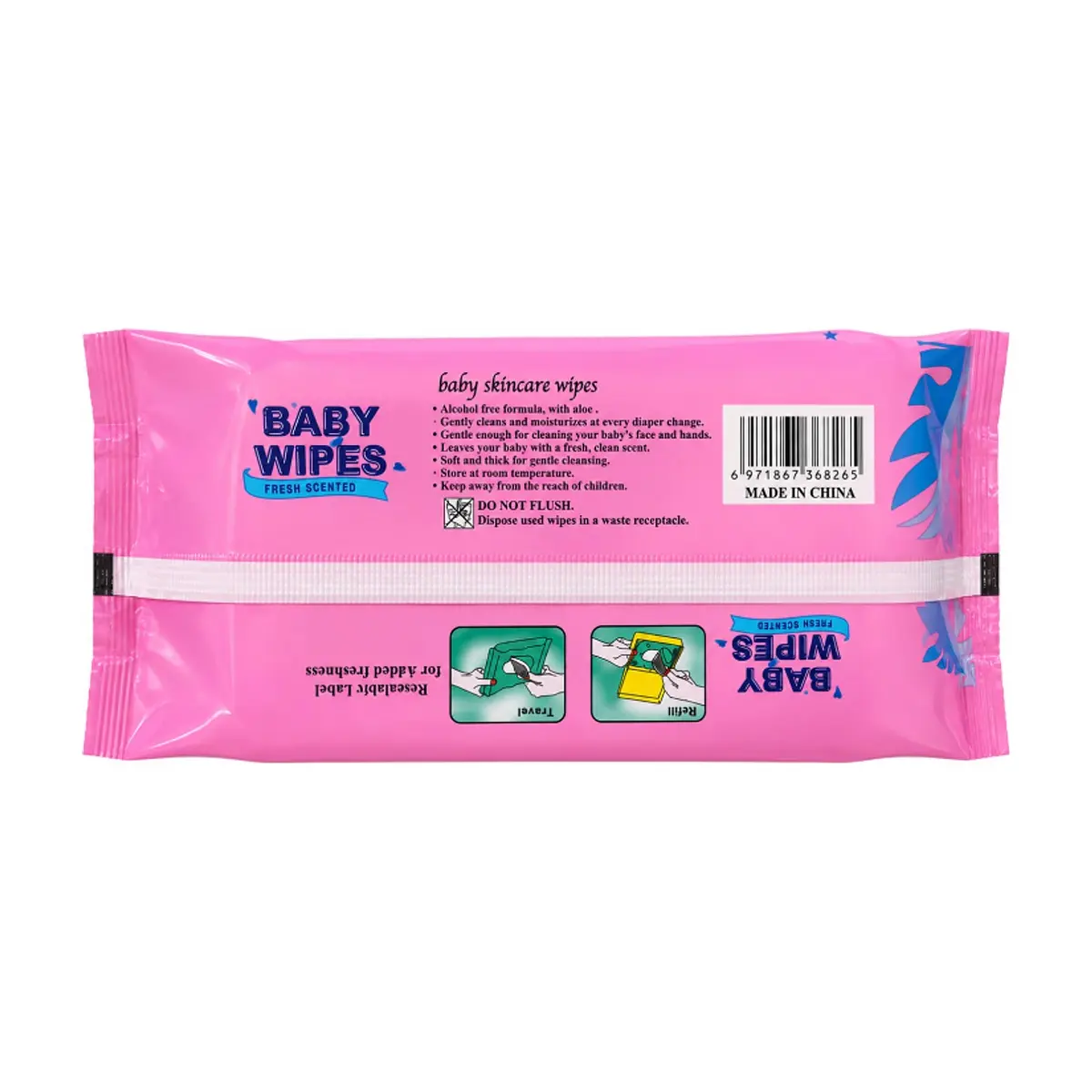Toallitas húmedas Samiy (80 U) - Miniatura 2