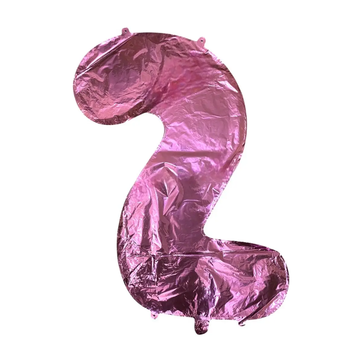 Globo rosado Número 2 Balloon (32 pulgadas) - Thumbnail 3