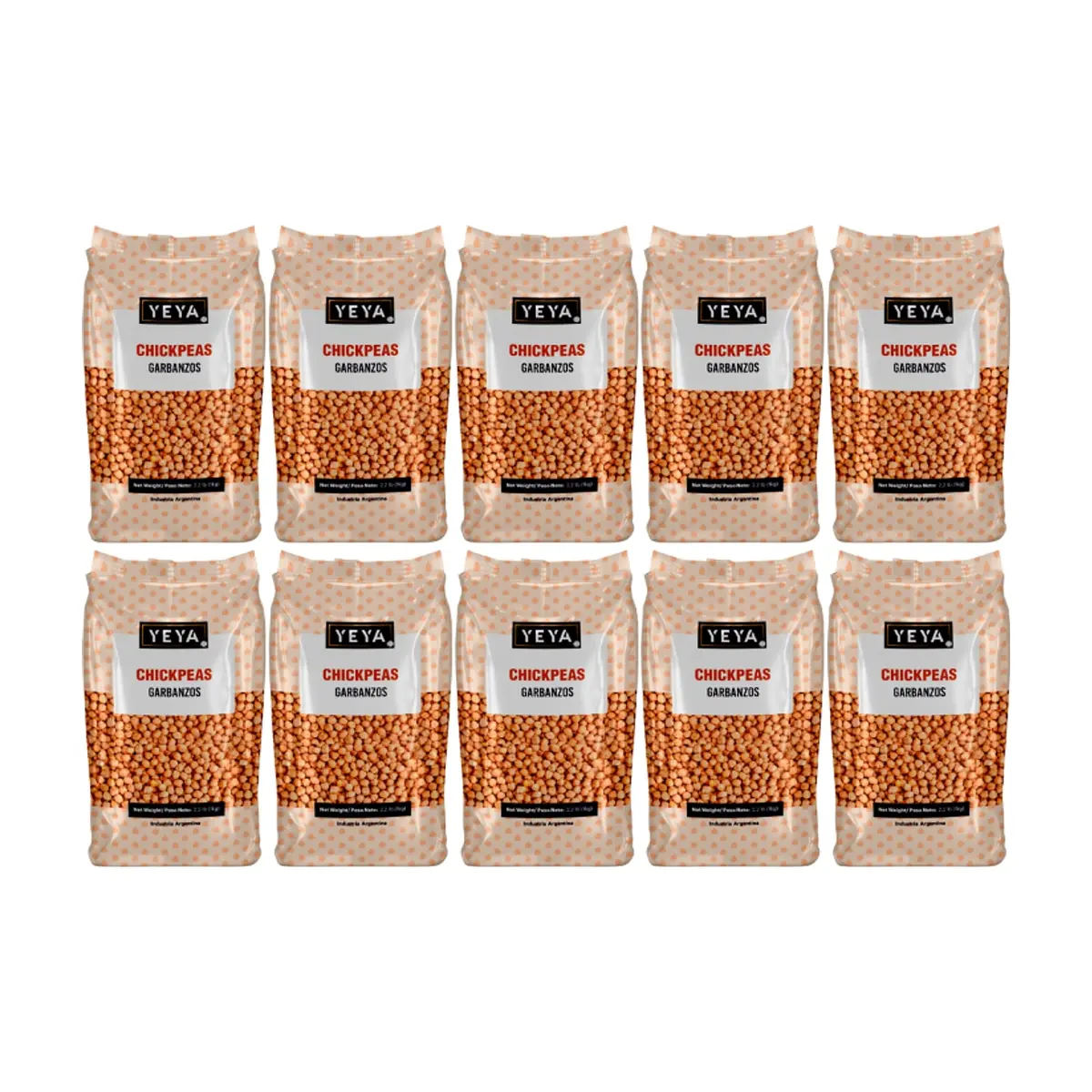 Garbanzos Yeya (10 x 1 kg / 2.2 lb)