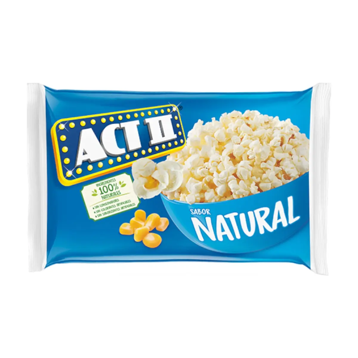 Palomitas para microondas sabor natural ACT II (80 g / 2.82 oz)