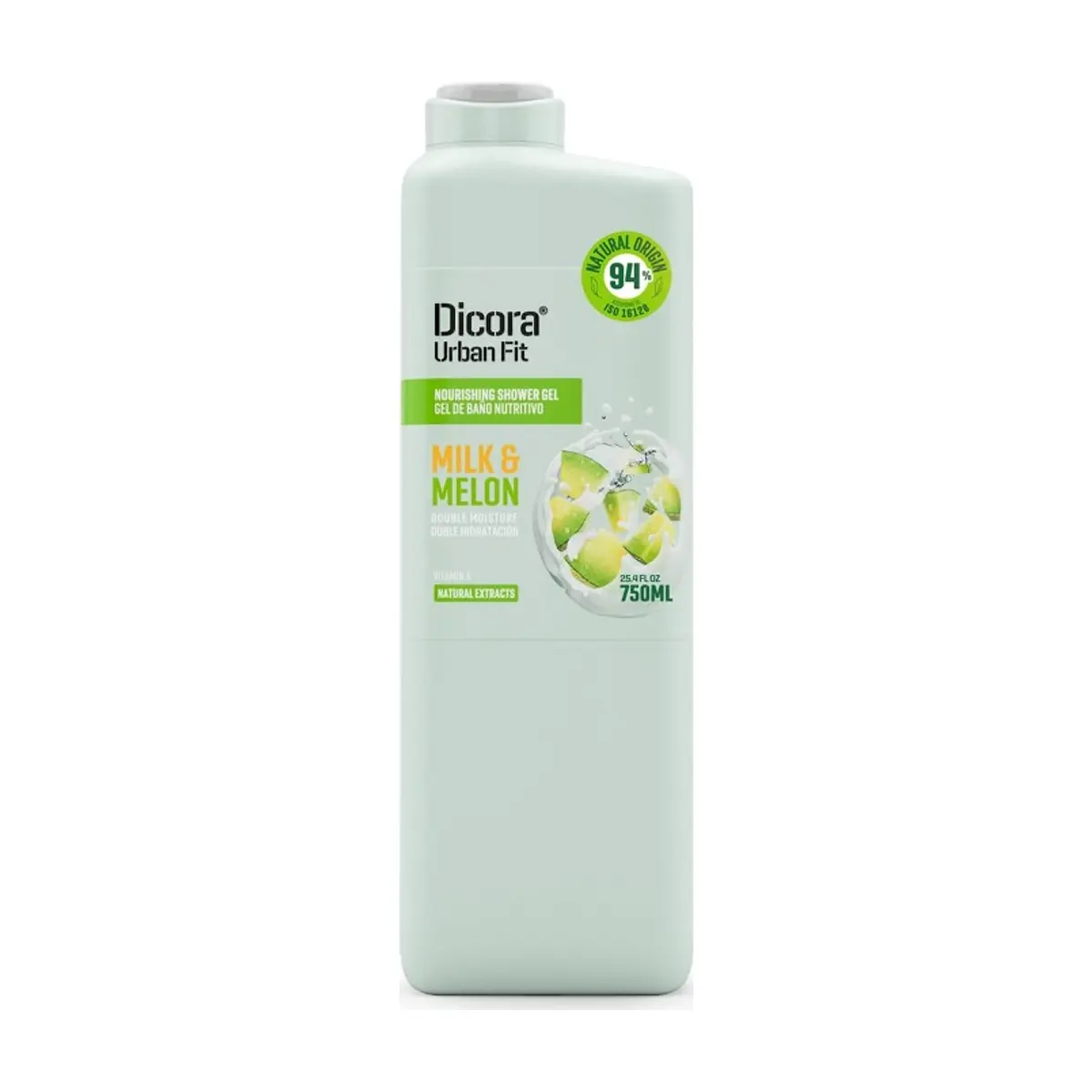 Gel de Baño con Vitamina A, Leche y Melón (750ml) DICORA UF