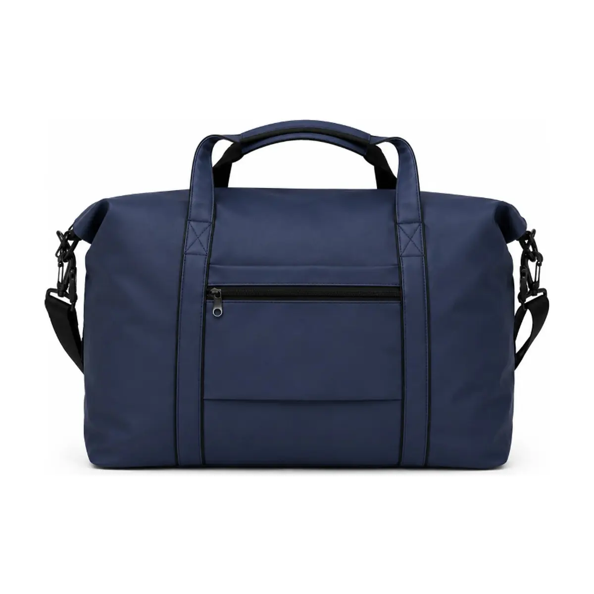 Bolsa de viaje azul marino con bolsillos laterales y asas extraíbles ISABELLA - Thumbnail 2