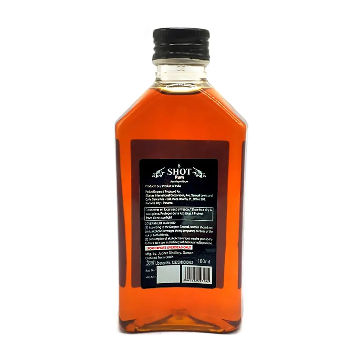 Ron 5 Shot (180 ml) - Miniatura 2