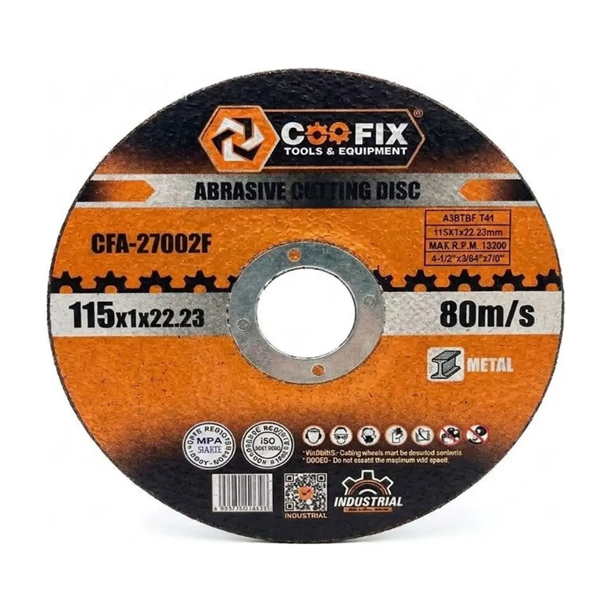 Amoladora angular de 11 000rpm con 6 discos de corte incluidos Coofix CF-AGO12 - Miniatura 2