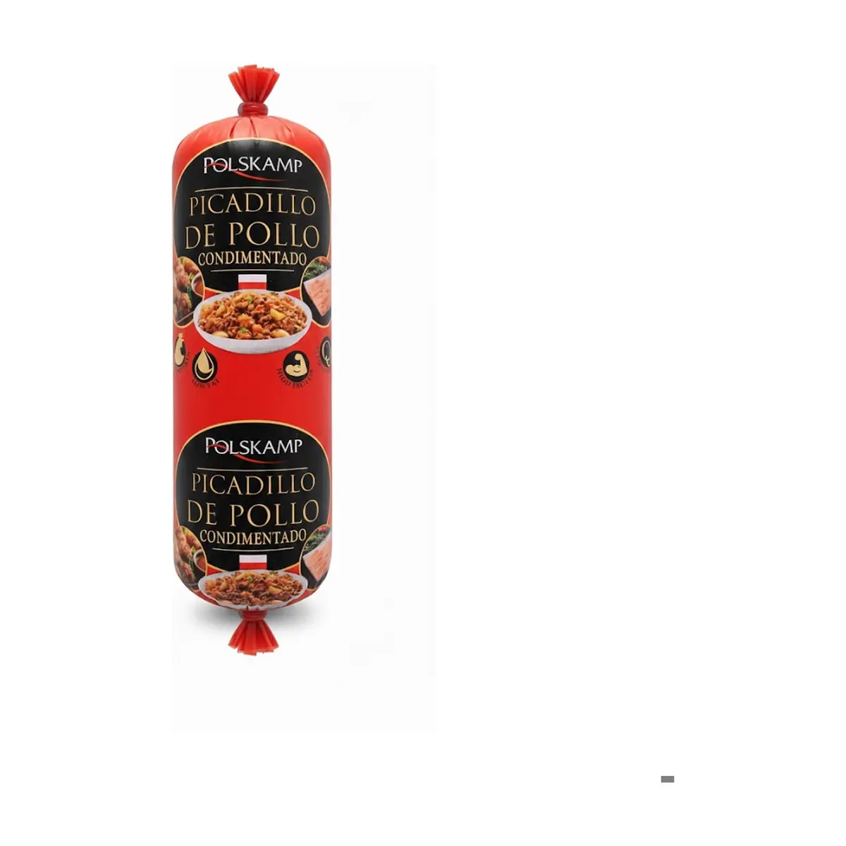 Carne mecánicamente separada de pollo condimentada Polskamp (500 g / 1.1 lb)