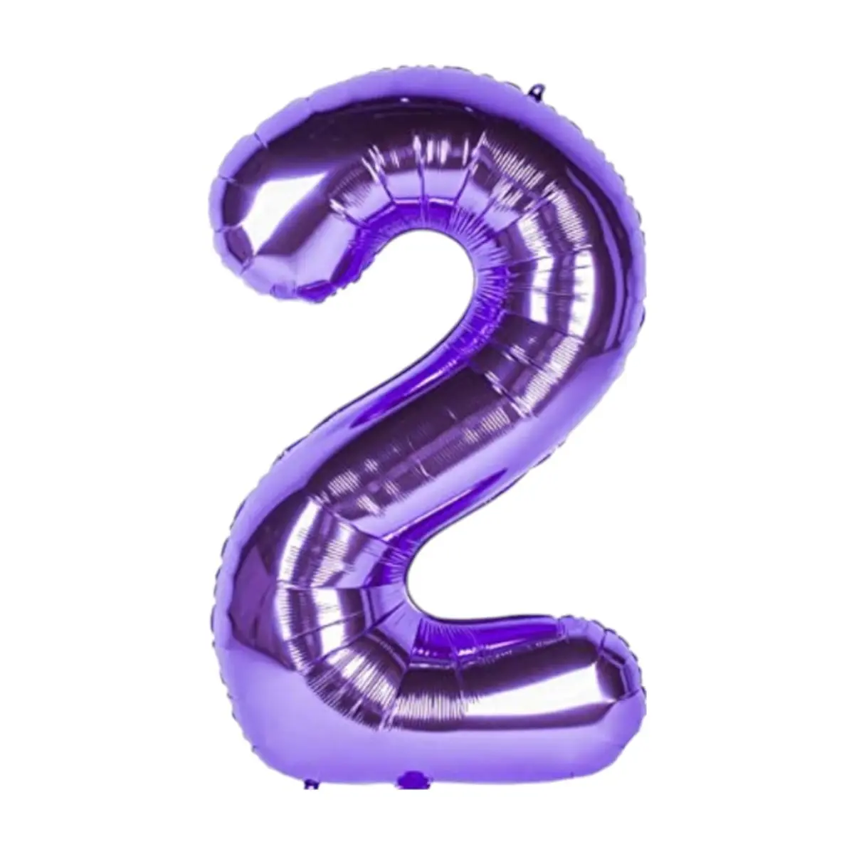 Globo morado número 2 de 32 pulgadas Balloon