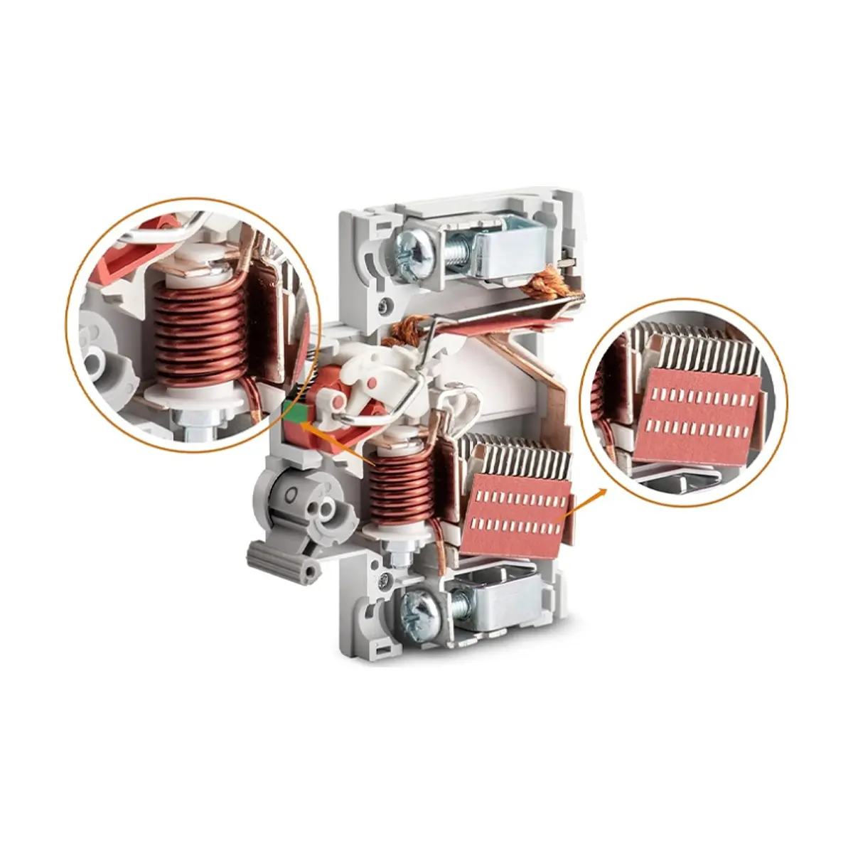Interruptor - breaker - termomagnético de 16 A 1 polo tipo europeo Troen - Thumbnail 3