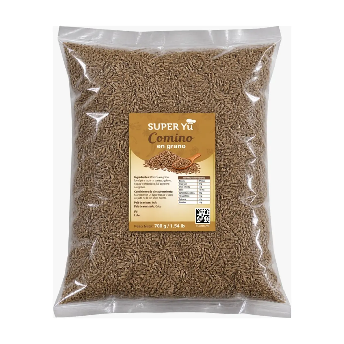 Comino en grano Super Yu (700 g / 1.54 lb)