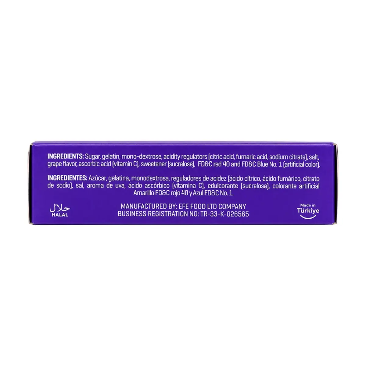 Gelatina con sabor a uva Dounia (85 g / 3 oz) - Miniatura 4