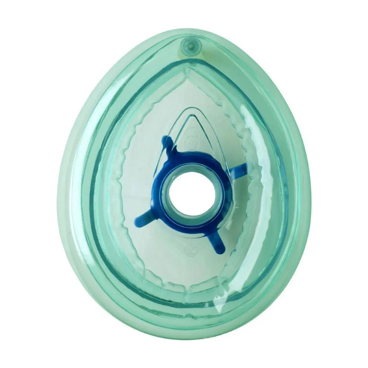 Máscara de anestesia con válvula superior flexible para adultos grandes Medline (talla 6)