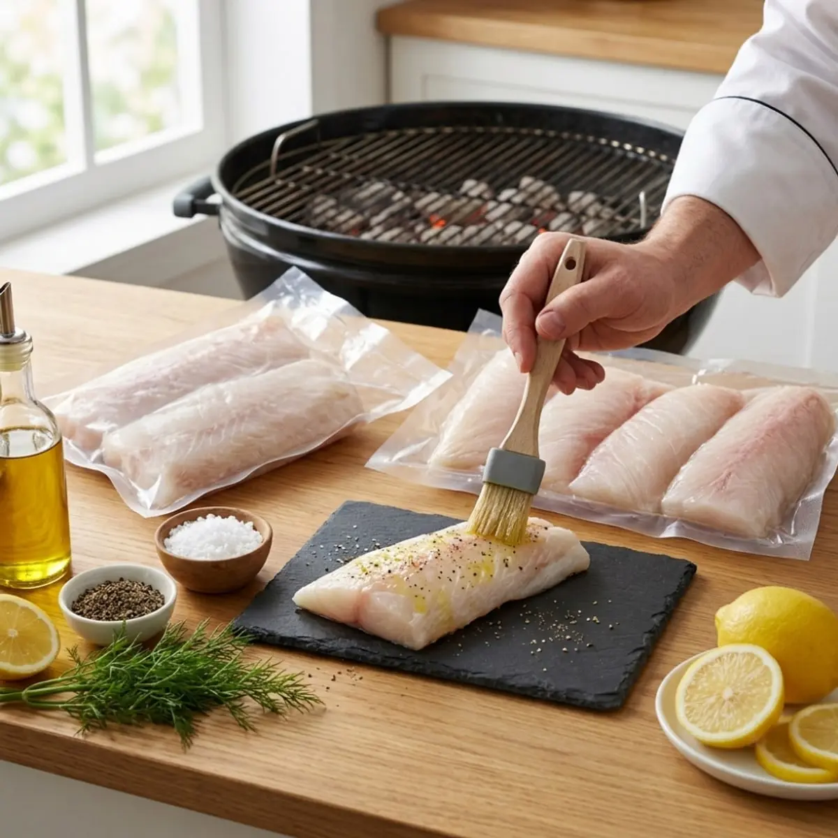 Filete de pescado cherna sin piel Peco (1 kg / 2.2 lb) - Thumbnail 4