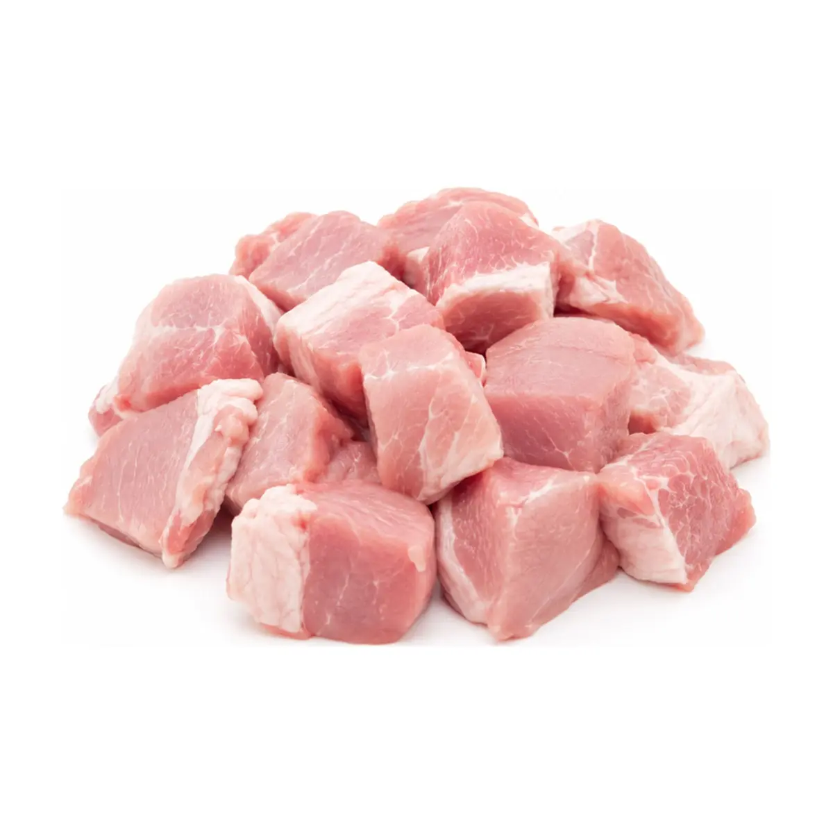 Carne de cerdo troceada Pruébalo (1 kg / 2.2 lb)
