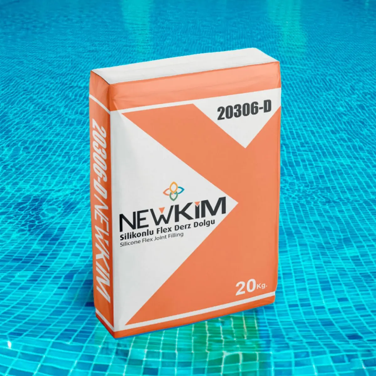 Mortero para juntas flexibles en piscinas y suelos húmedos de 1 a 6 mm Newkim (20 Kg / 44 lb) - Thumbnail 5