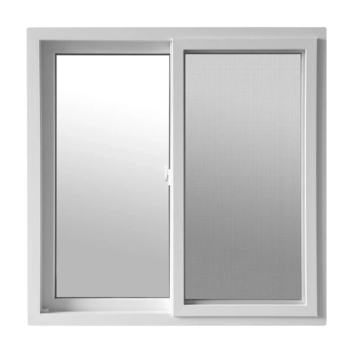 Ventana corrediza de u-PVC modelo LYV121 XL Soluciones (1.20 m x 1.00 m) - Miniatura 1