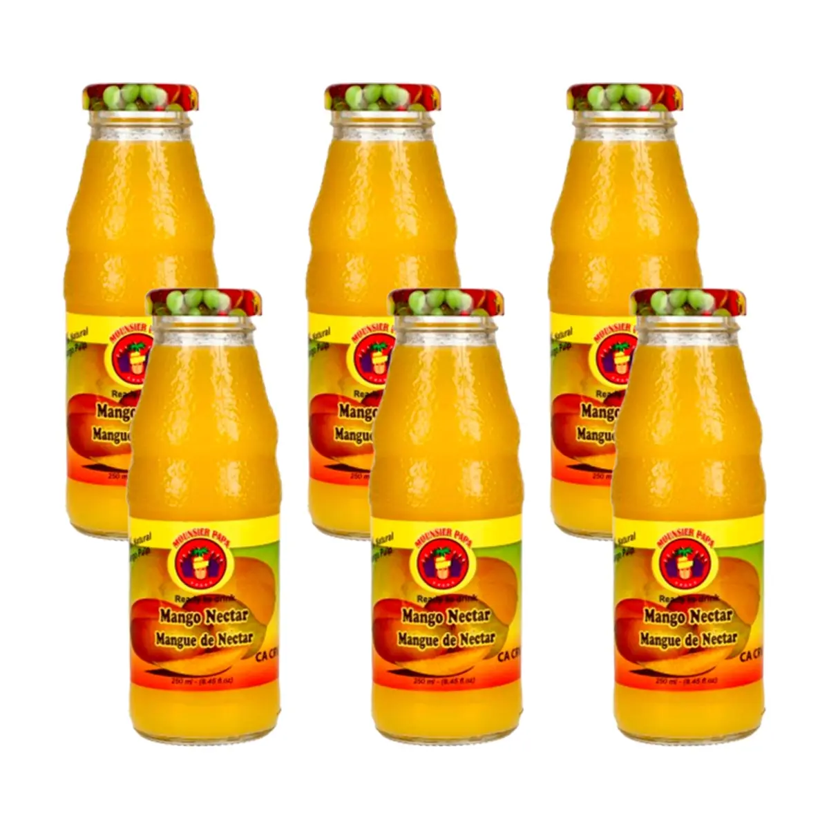 Néctar de mango Mounsieur Papa (6 x 250 ml / 8.45 fl.oz)