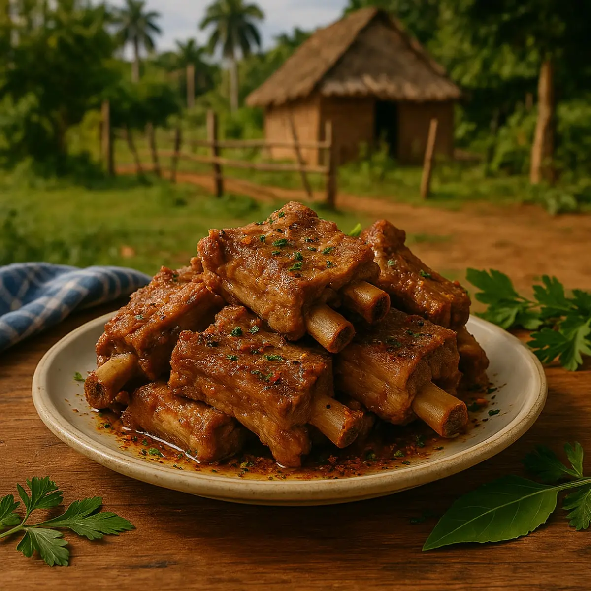 Costillas de cerdo con piel y con huesos Jimm (3 kg / 6.6 lb) - Thumbnail 4