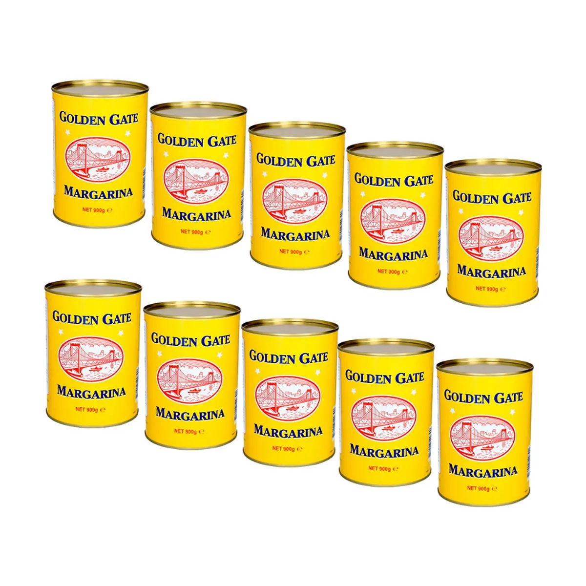 Margarina Golden Gate (10 X 900 g / 1.98 lb)