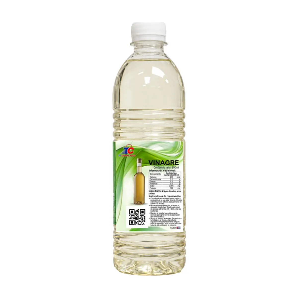 Vinagre natural Te Complazco (600 ml)