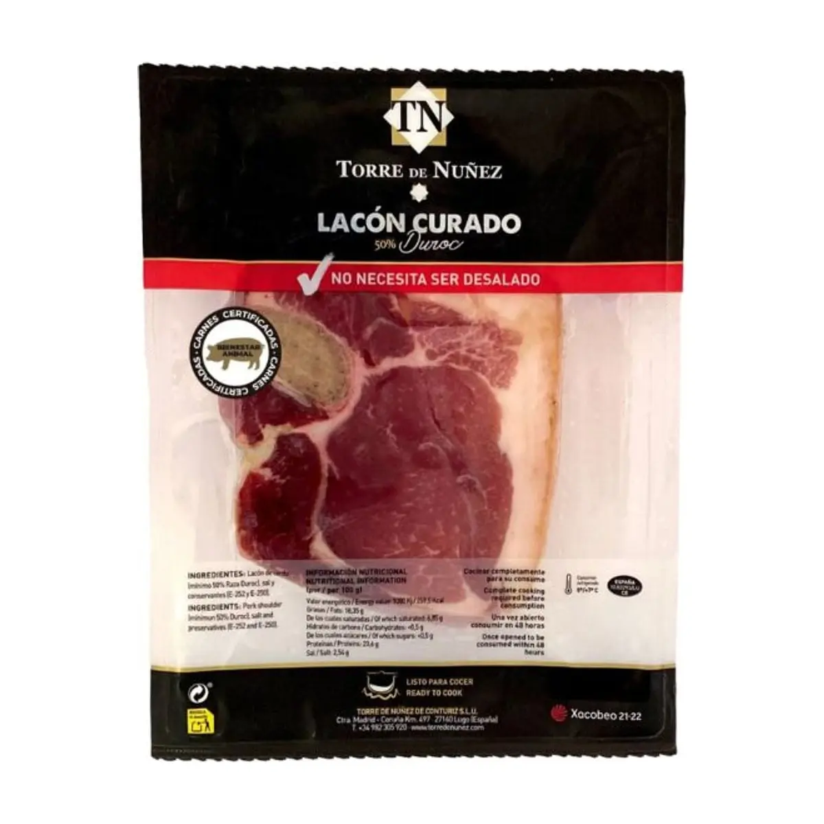 Lacón en Porciones Congelados (400g) TORRE DE NUÑEZ