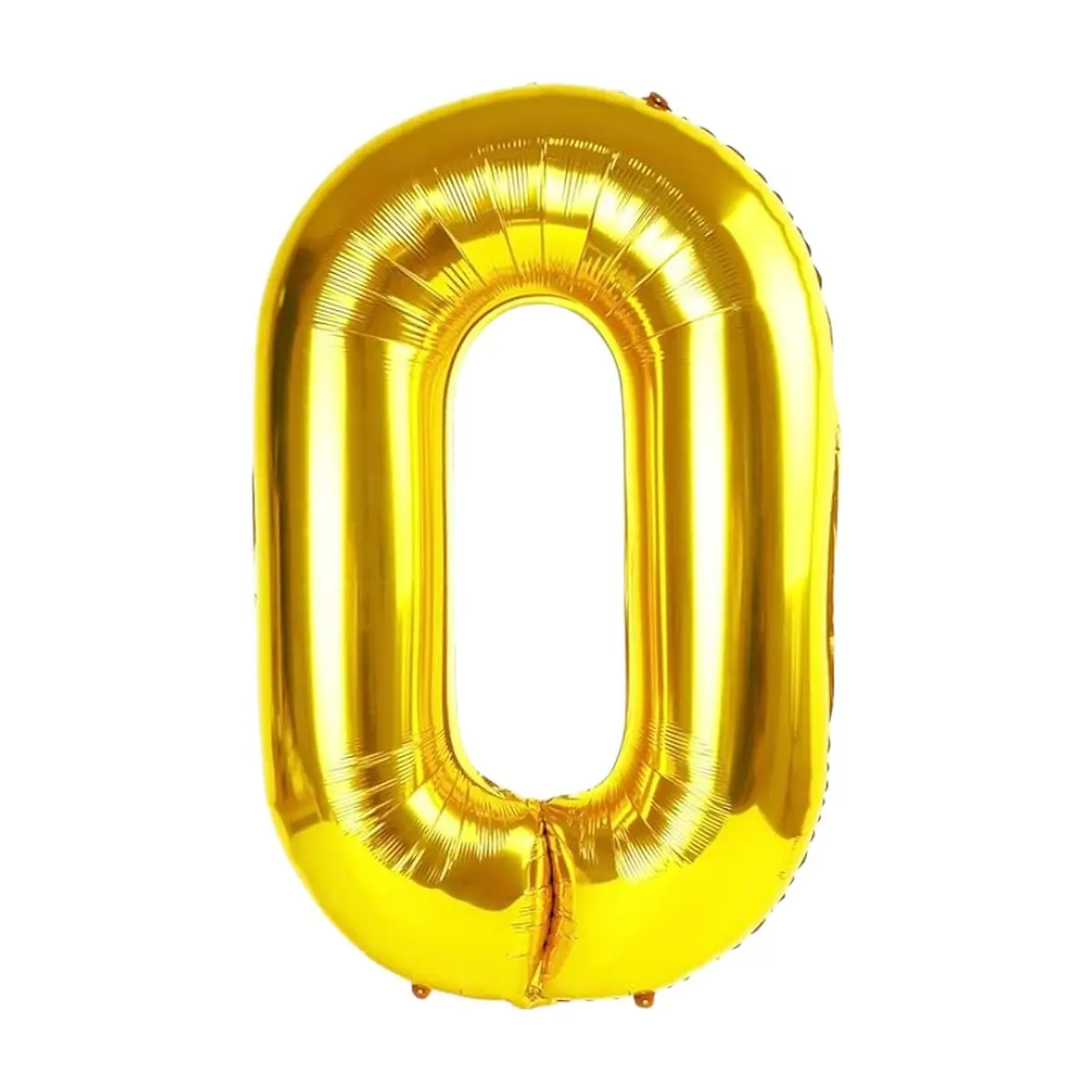 Globo dorado Número 0 Balloon (32 pulgadas)