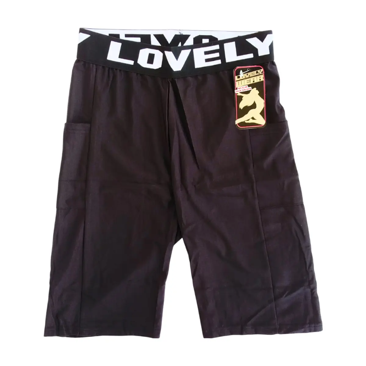 Licra negra para mujer Lovely Wear (Talla única)