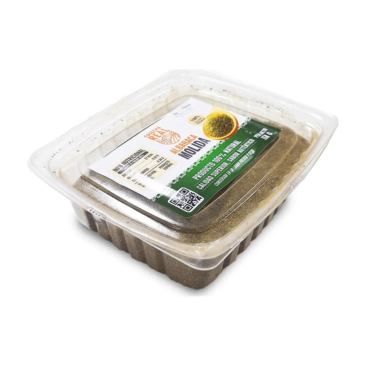 Albahaca molida Cosecha Real (150 g / 5.29 oz)