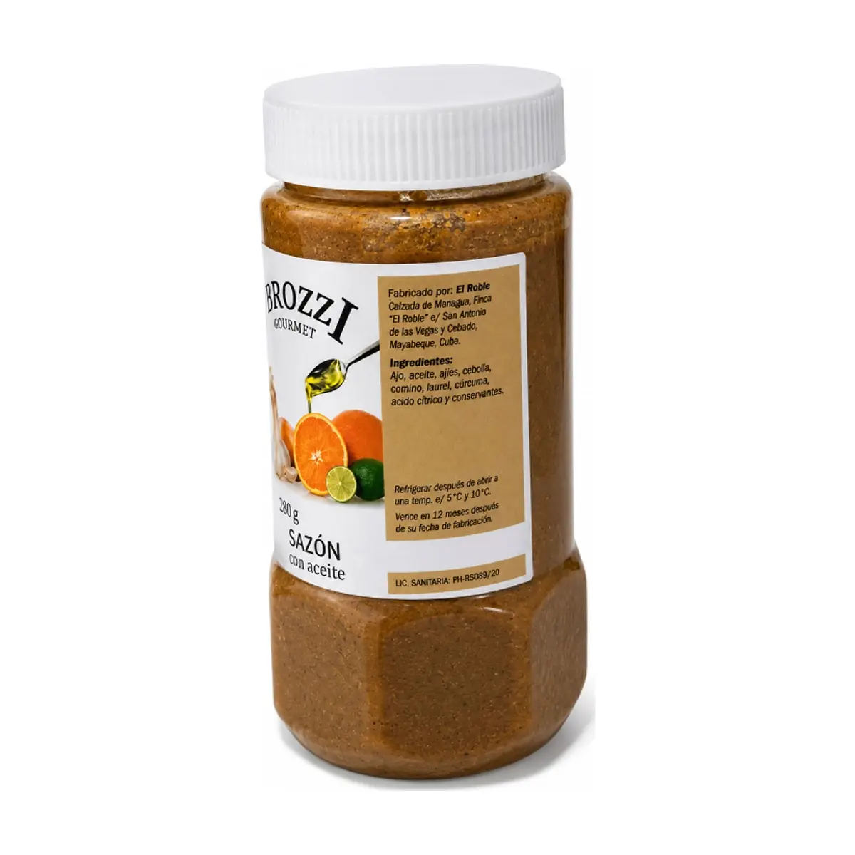 Todo sazón molido en aceite Sabrozzi (500 g / 1.1 lb) - Thumbnail 2