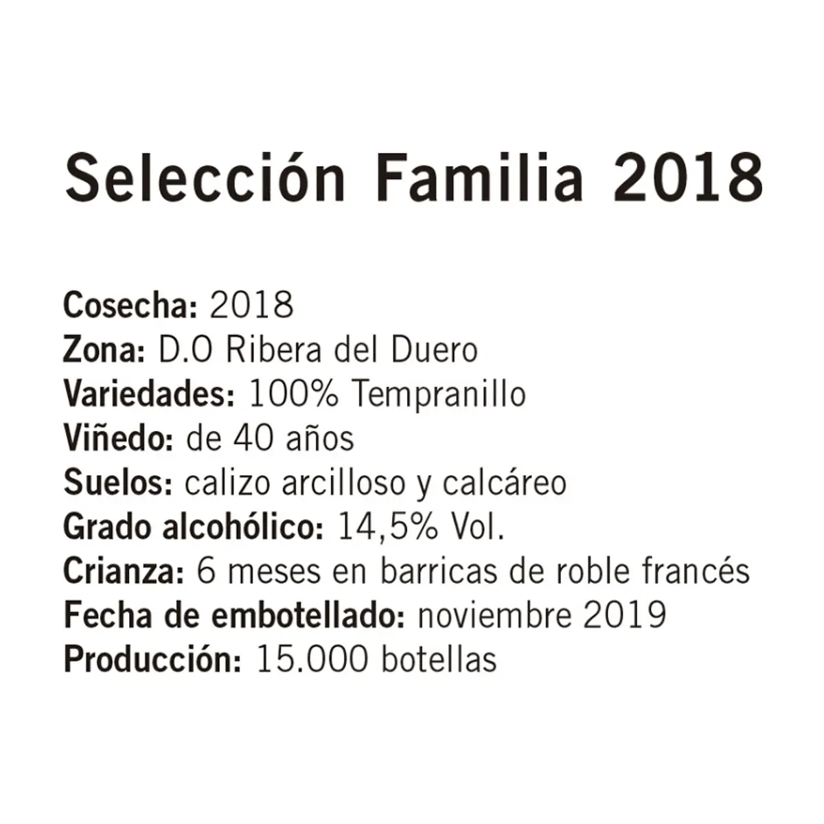 Vino tinto Pago de ina Selección Familia (750 ml) - Thumbnail 3