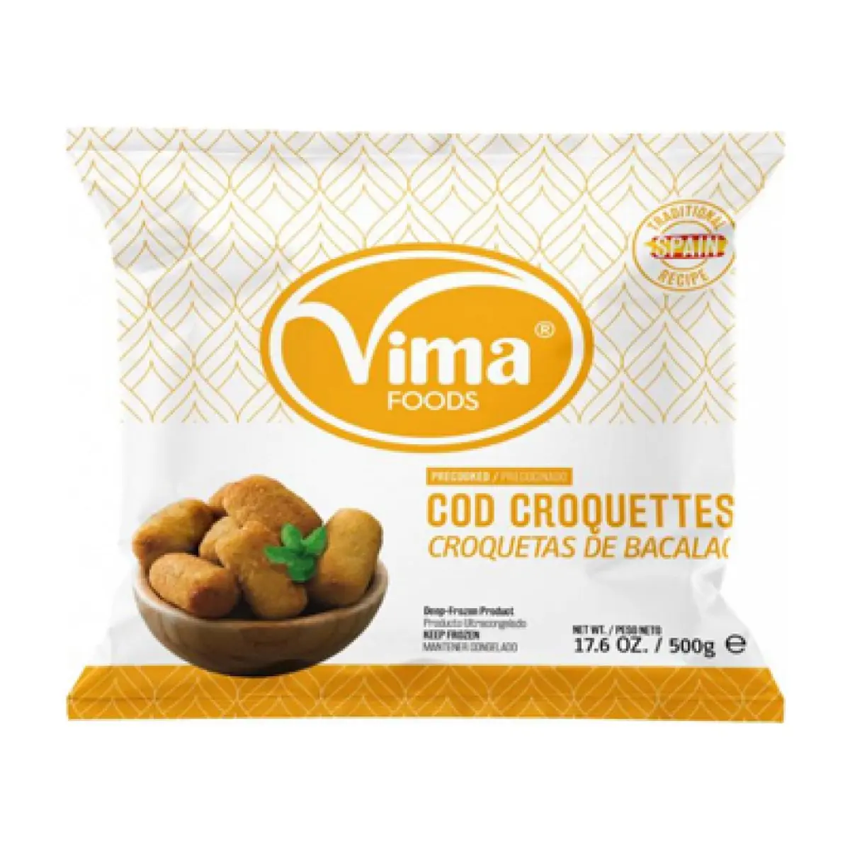 Croquetas de bacalao Vima Foods (500 g / 1.1 lb) - Miniatura 1