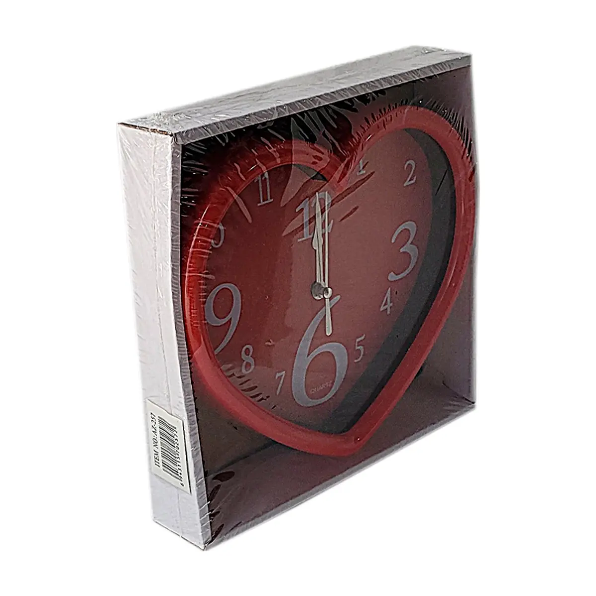 Reloj decorativo de pared en forma de corazón 21 cm Yanda - Thumbnail 3