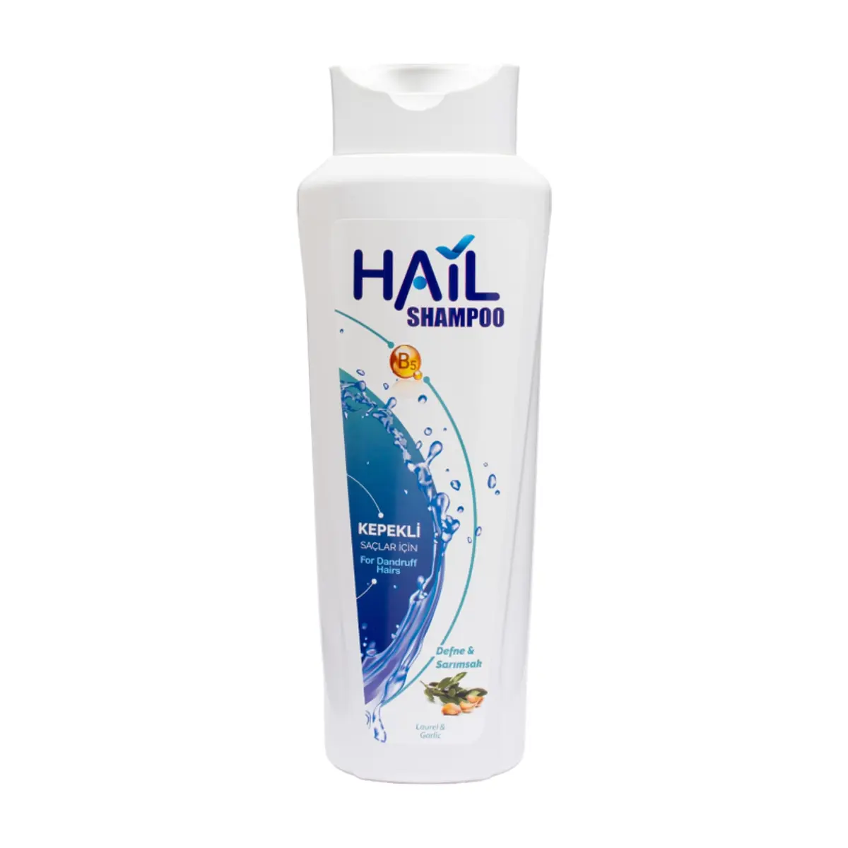 Champú anticaspa de ajo y laurel Hail (600 ml)