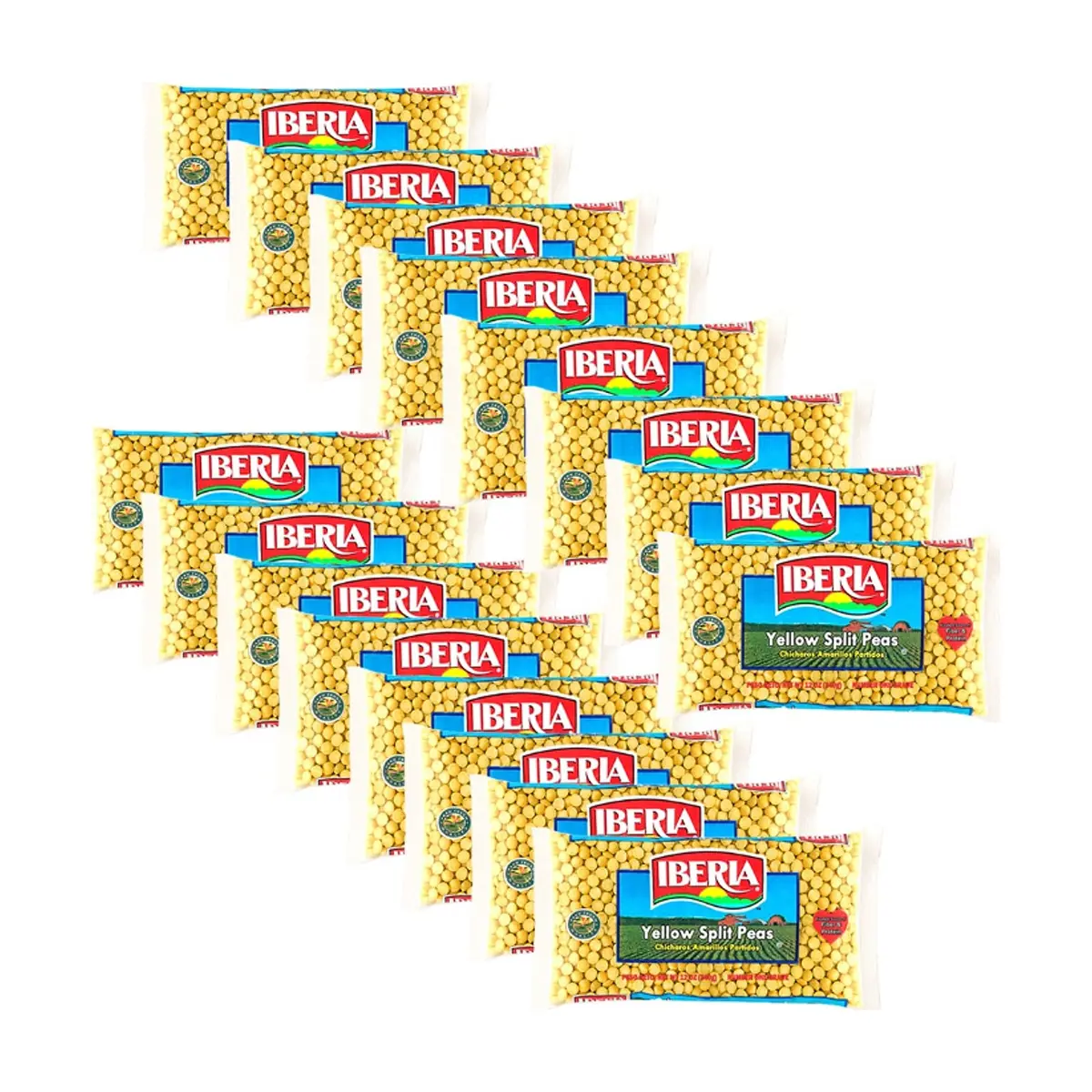 Chicharos amarillos partidos Iberia ( 16 x 340 g / 12 oz) - Miniatura 1