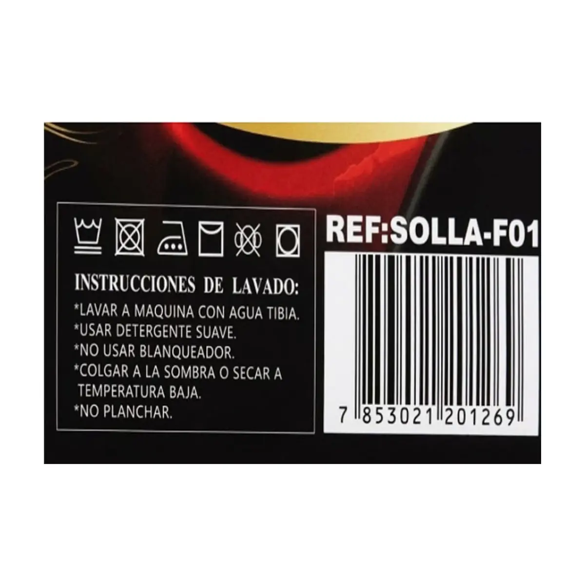 Juego de sábanas full size de 4 piezas con diseño geométrico cuadrado Solla Home - Miniatura 3