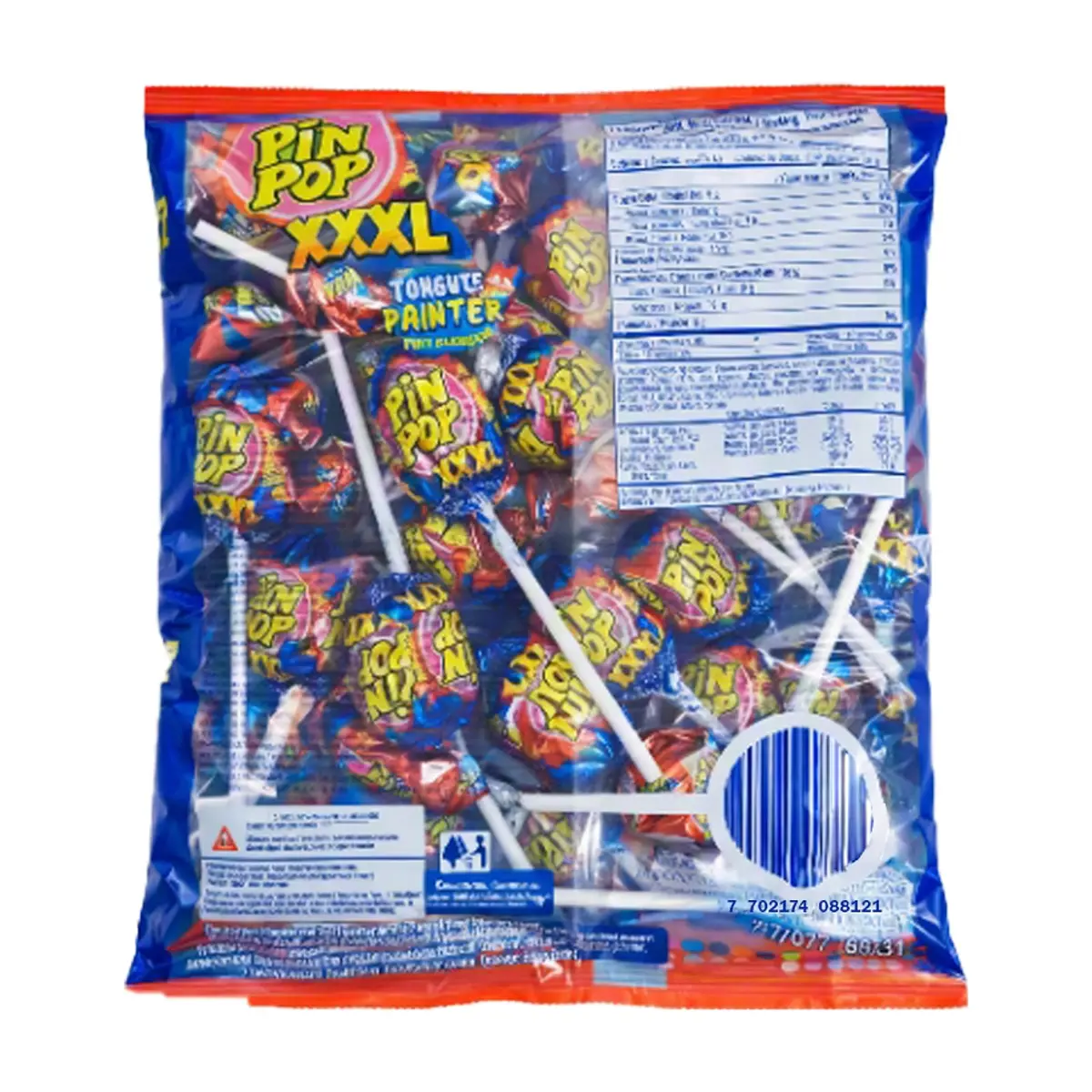 Paquete de Chupa chupa sabores surtidos XXXL Pin Pop (480 g / 16.93 oz) - Thumbnail 2