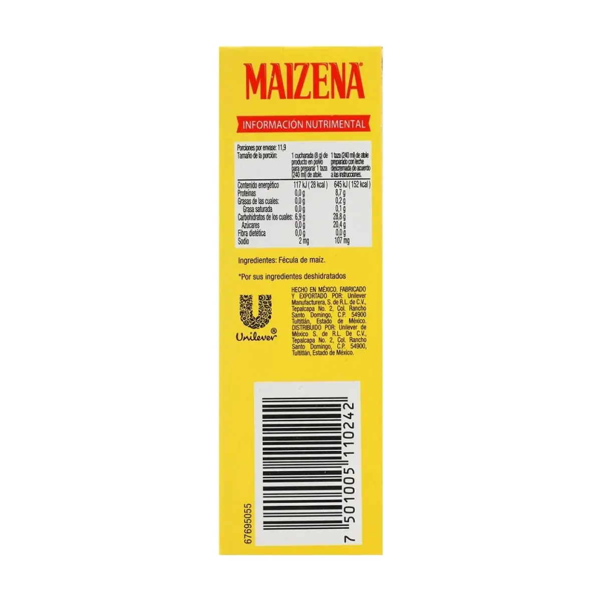 Fécula de maíz Original Maizena (95 g / 3.35 oz) - Thumbnail 3