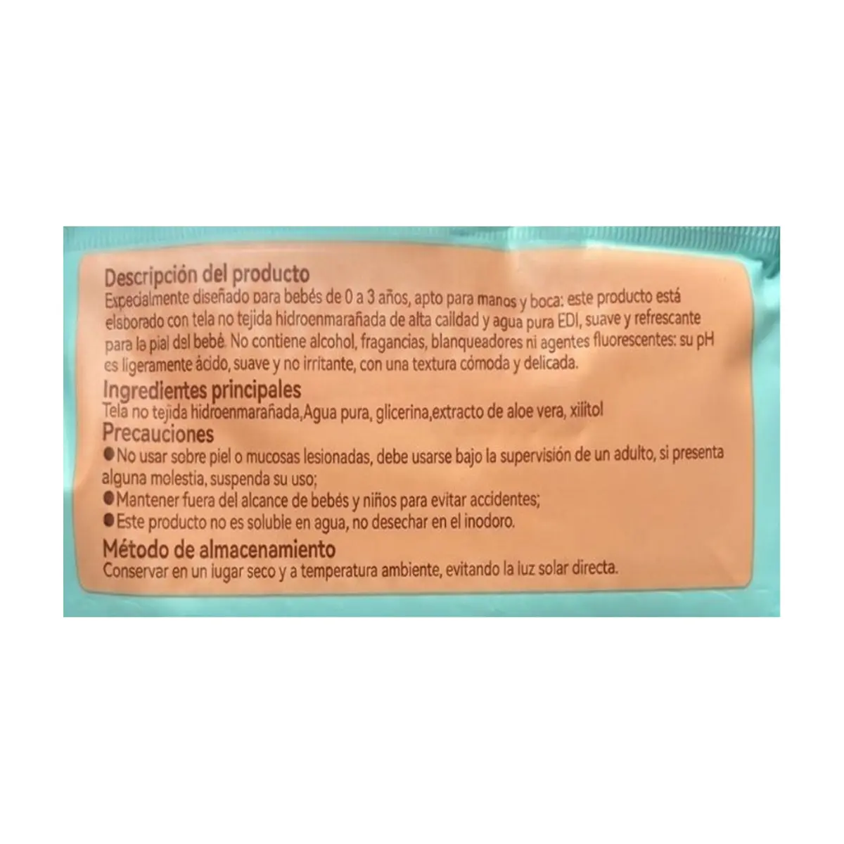 Toallitas húmedas libre de alcohol para bebé Goplay (120 U) - Thumbnail 3