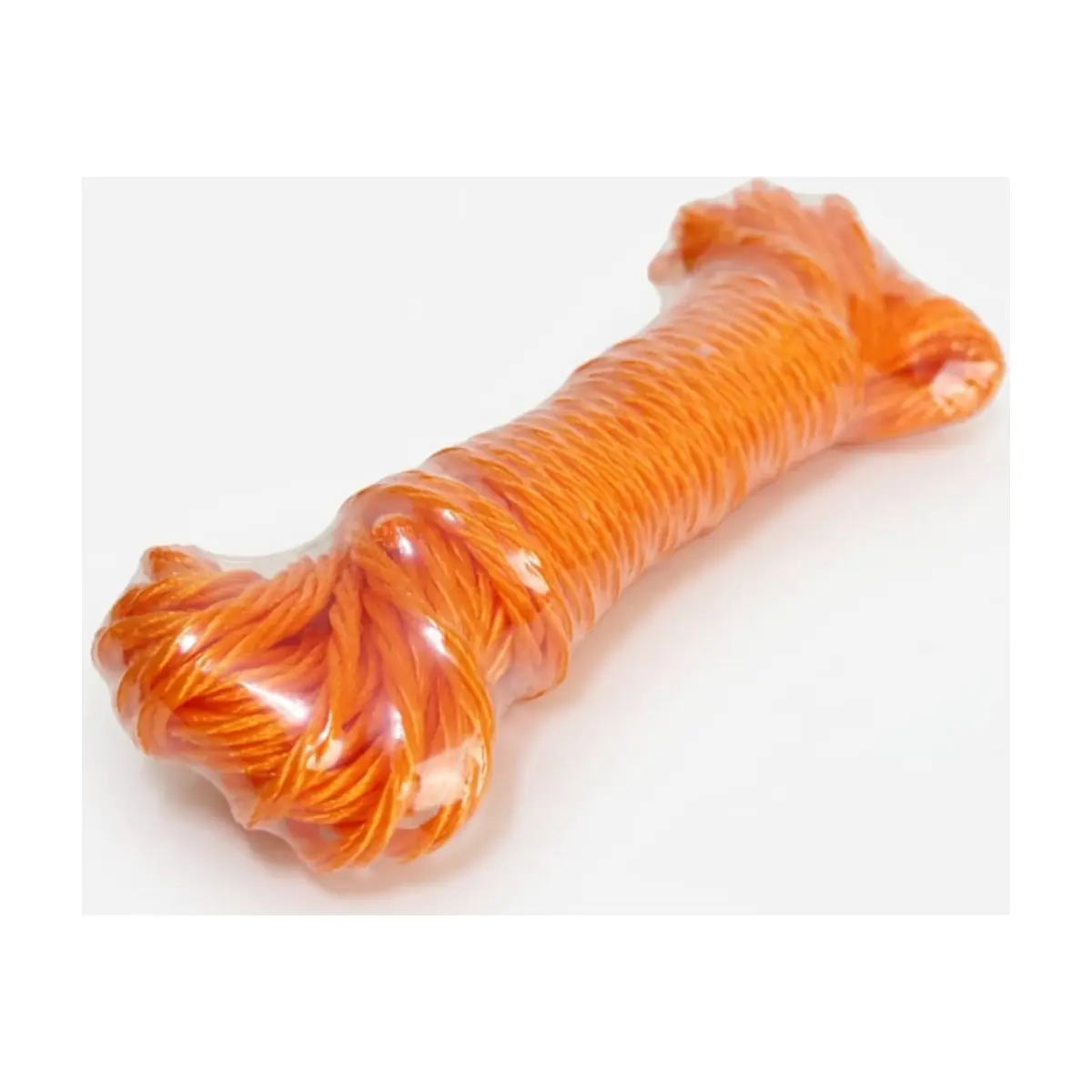 Lazo para tendedero de 15 m de largo color naranja Klintek - Miniatura 4