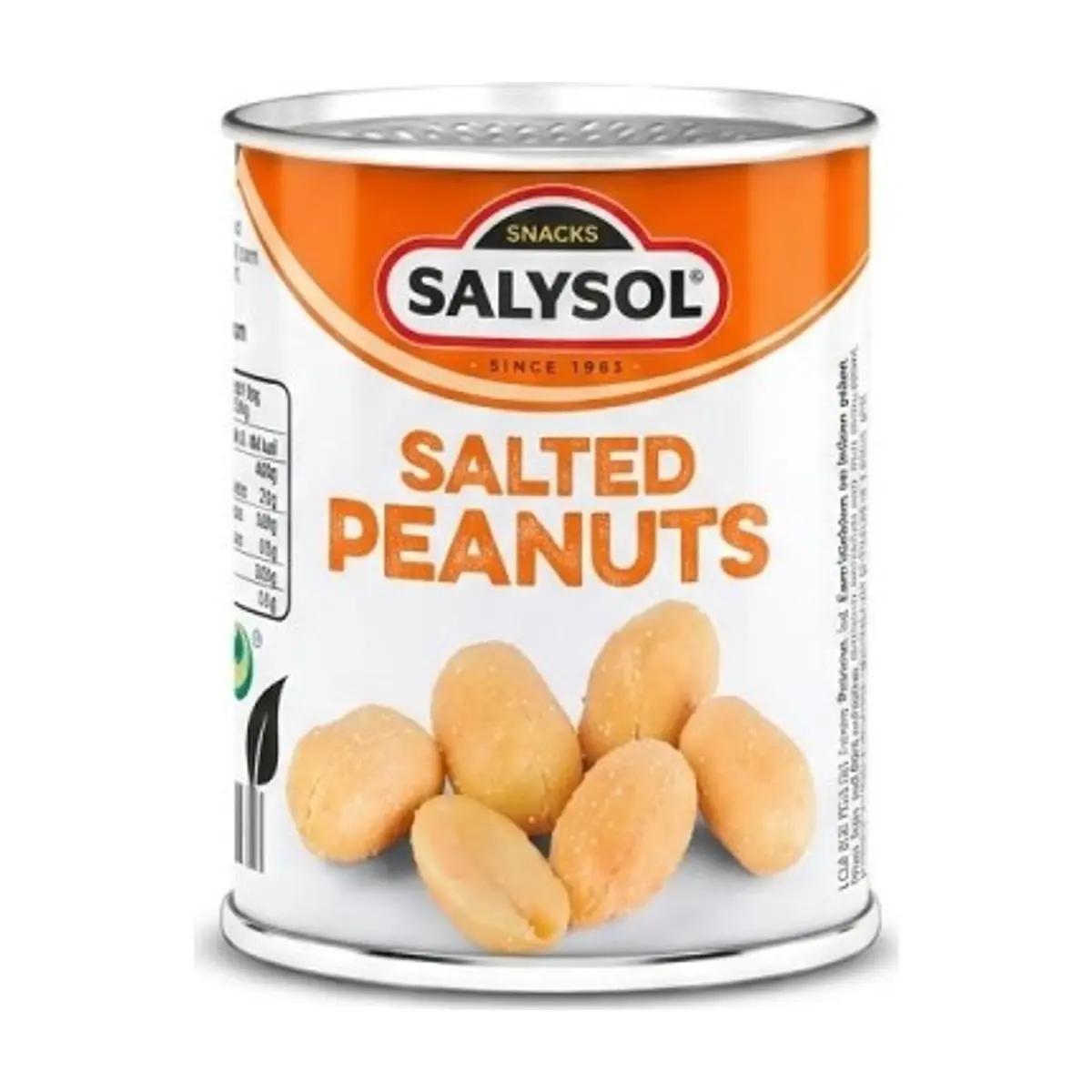 Cacahuetes Salados en Lata (60g) SALYSOL