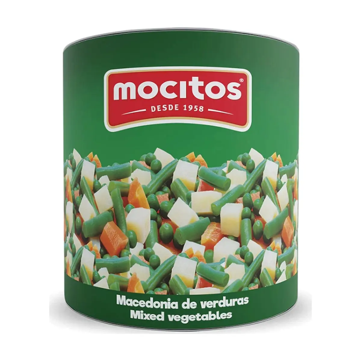 Macedonia de verduras Mocitos (2.5 kg / 5.51 lb) - Imagen 1