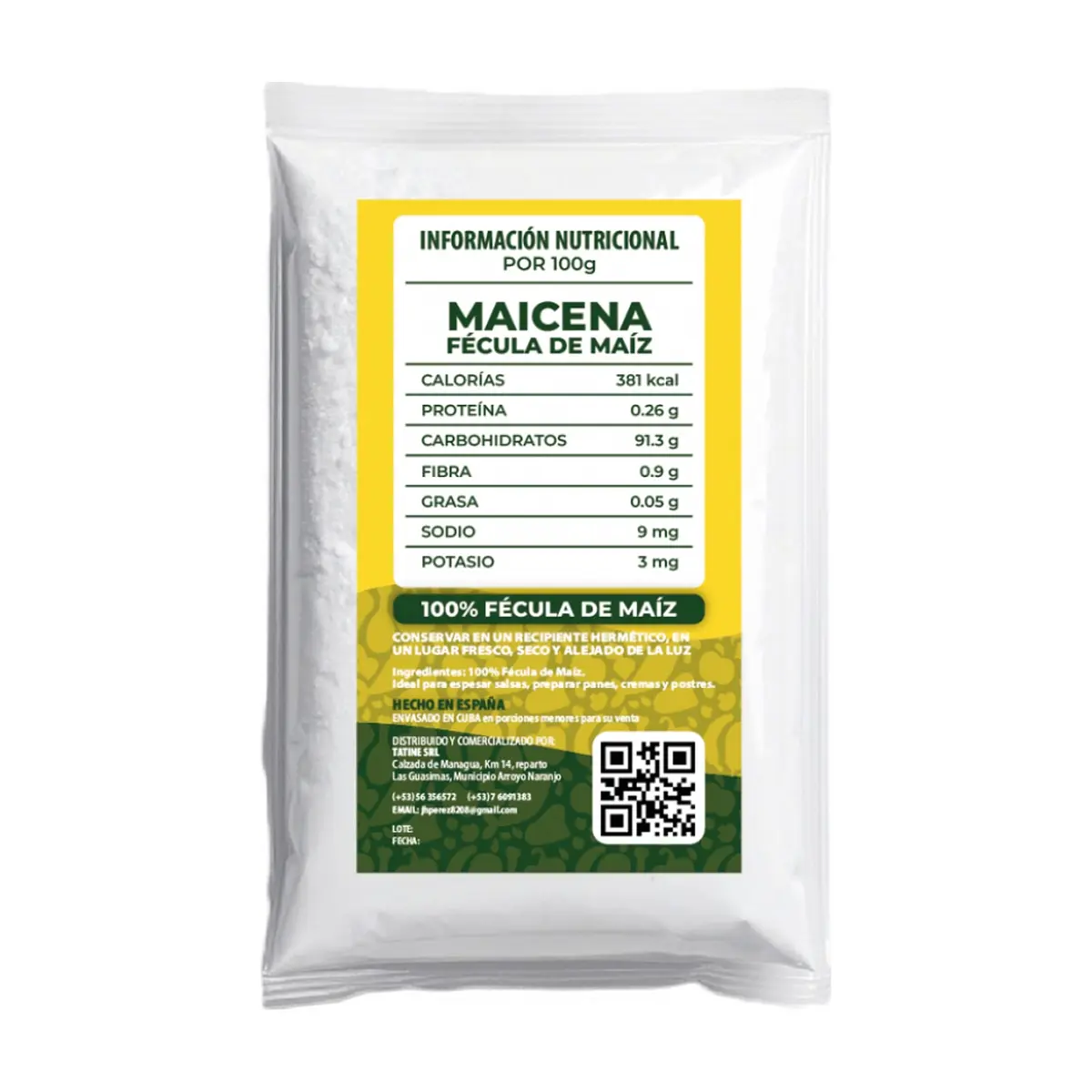 Maicena Campo Vivo (3 x 1 kg / 2.2 lb) - Thumbnail 3
