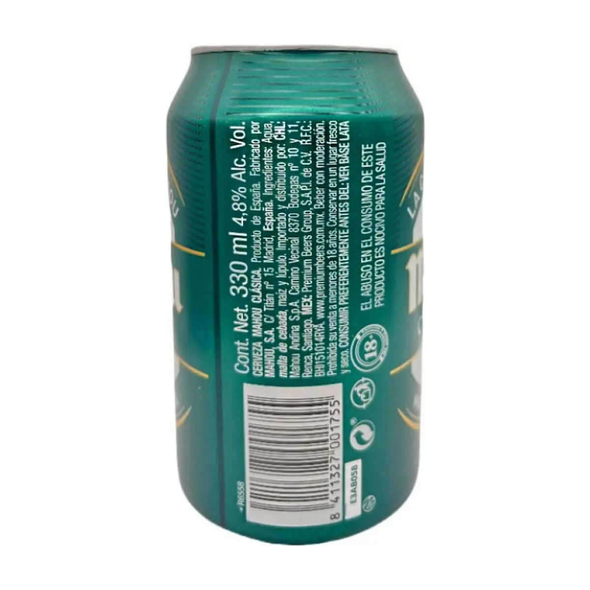 Cerveza clásica Mahou (12 x 330 ml) - Miniatura 2