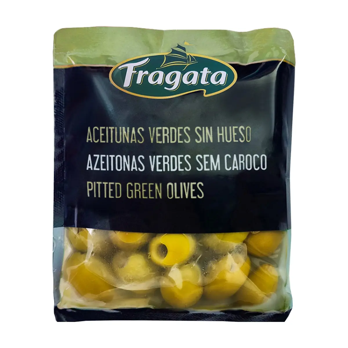 Aceituna verde sin hueso Fragata (160 g / 5.64 oz) - Miniatura 1