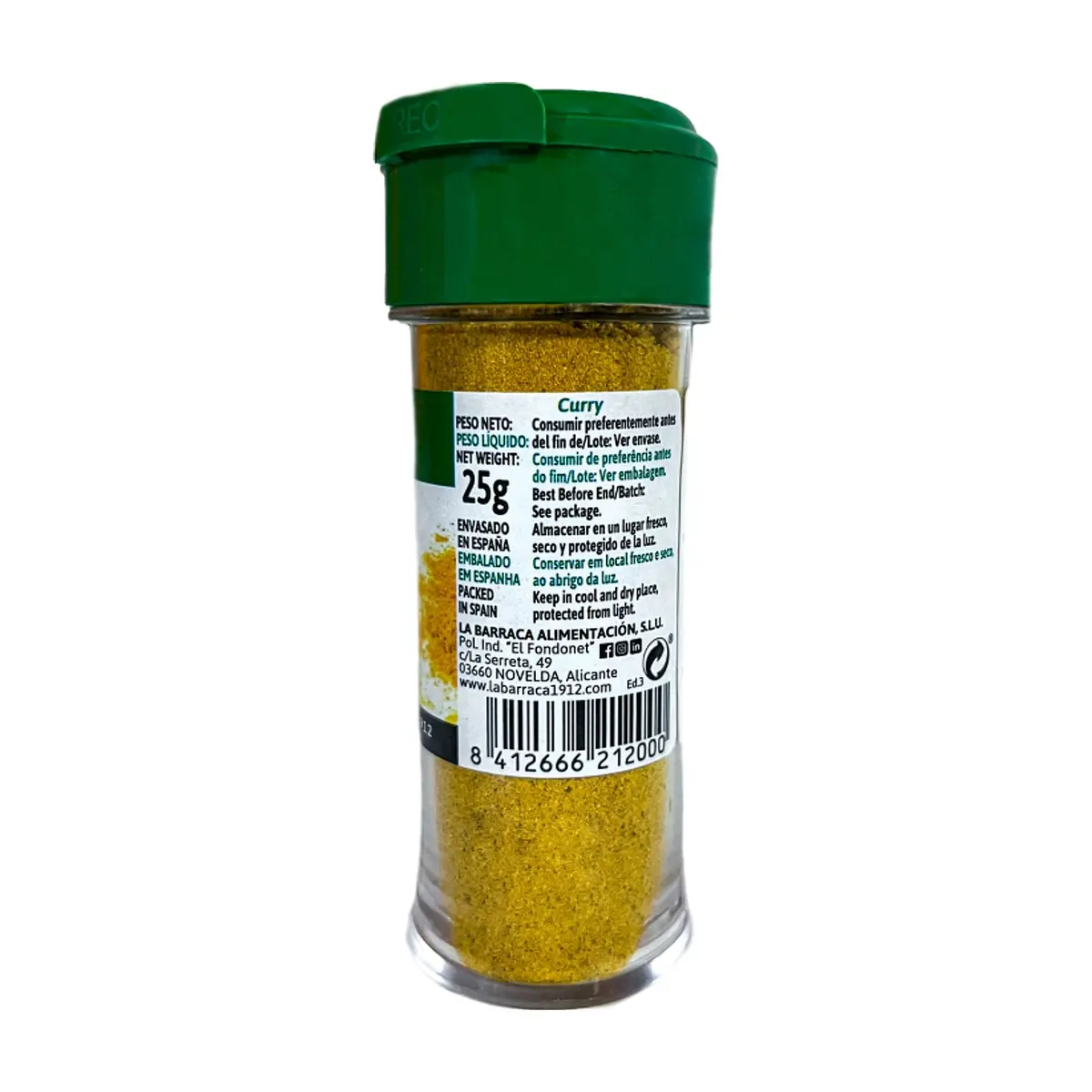 Curry en polvo La Barraca (25 g) - Thumbnail 2