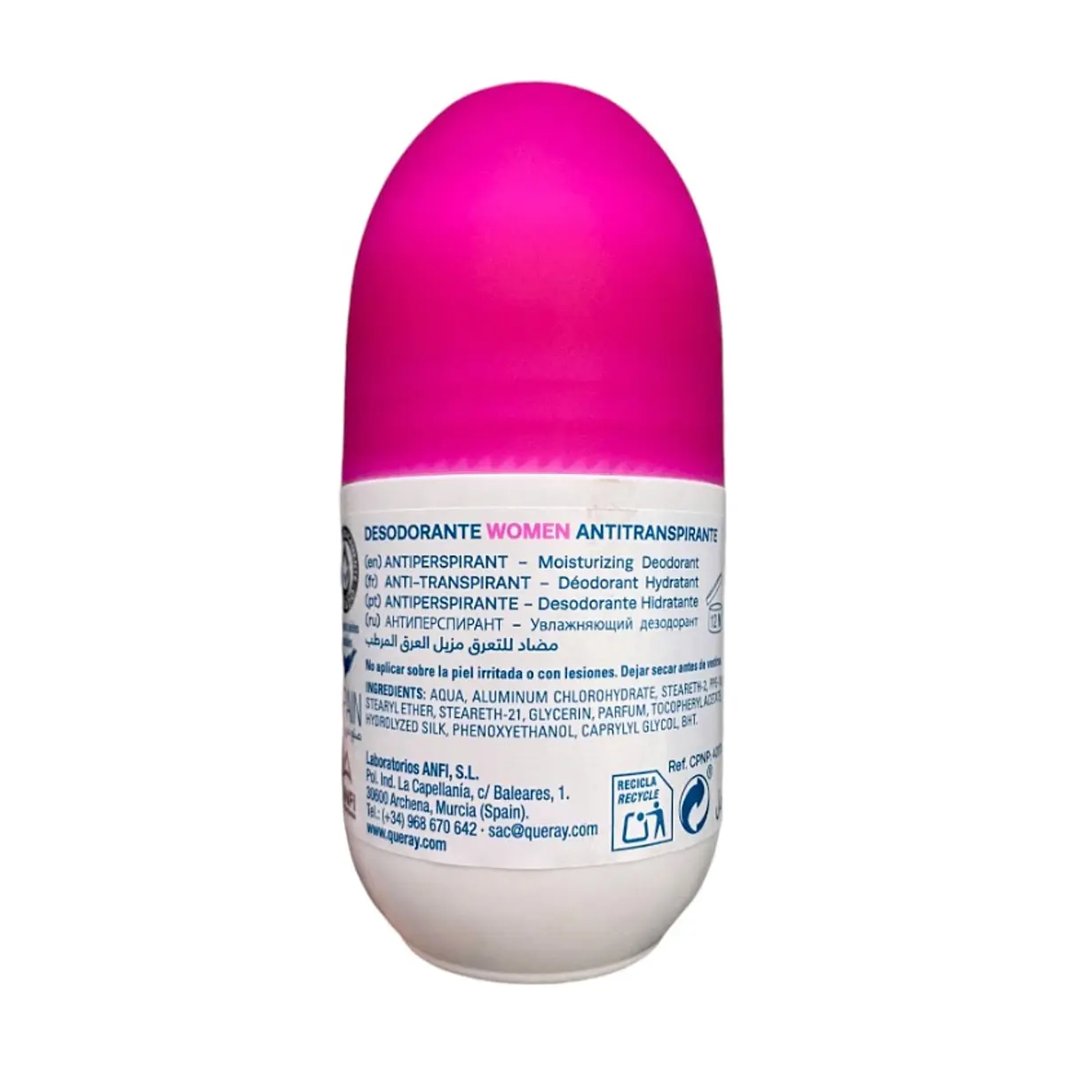 Desodorante hidratante Queray women (50 ml) - Thumbnail 3