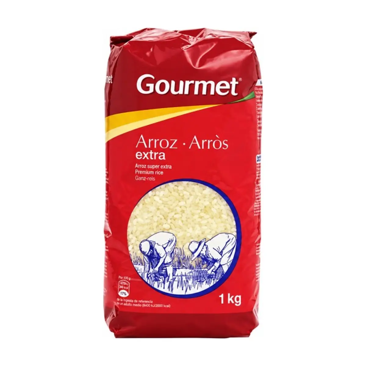 Arroz de Grano Redondo (1 kg) GOURMET