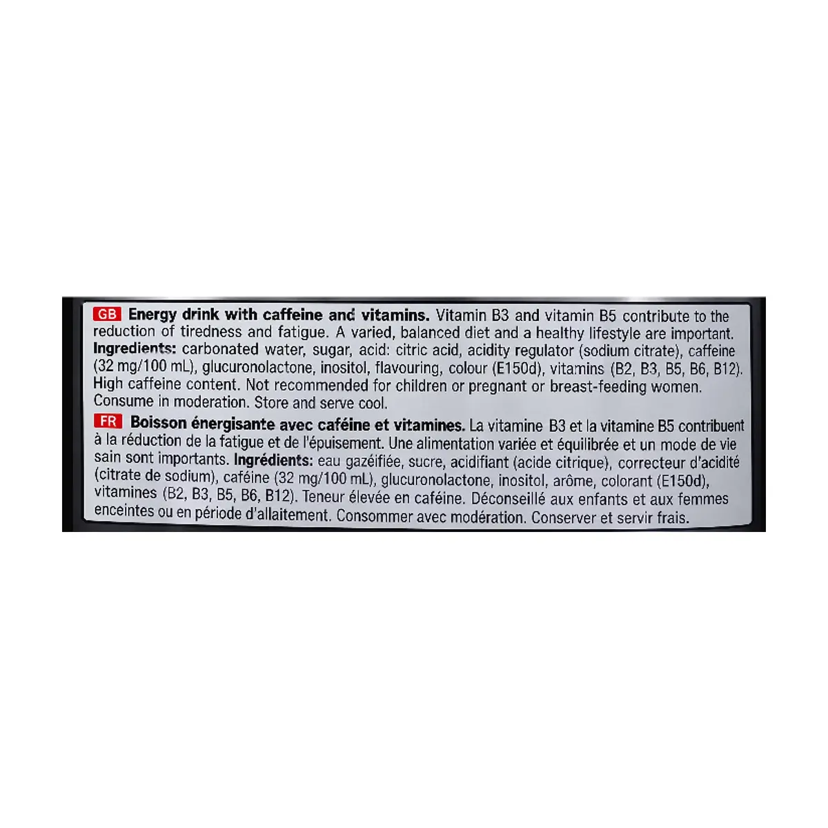 Bebida energizante B52 (250 ml) - Thumbnail 3